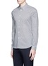 Front View - Click To Enlarge - PS PAUL SMITH - 'Mini Heart' print cotton poplin shirt