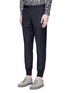 Front View - Click To Enlarge - PS PAUL SMITH - Slim fit tailored wool sweatpants