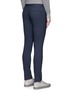 Back View - Click To Enlarge - PS PAUL SMITH - Slim fit micro check wool pants