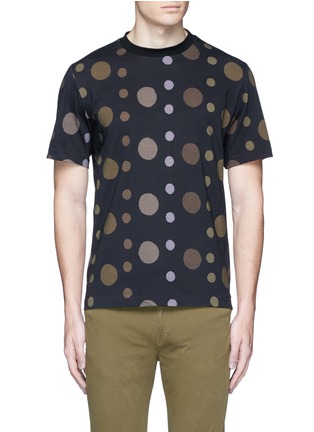 Main View - Click To Enlarge - PS PAUL SMITH - 'Large Dot' print cotton T-shirt
