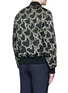 Back View - Click To Enlarge - PS PAUL SMITH - 'Chain-link Heart' print bomber jacket