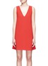 Main View - Click To Enlarge - THEORY - V-neck crepe shift dress