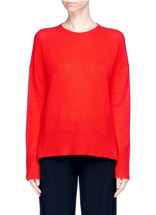 Main View - Click To Enlarge - THEORY - 'Kerenia' high-low cashmere sweater