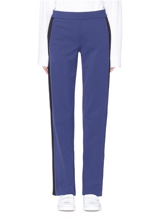 Main View - Click To Enlarge - THEORY - Snap stripe outseam twill pants