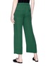 Back View - Click To Enlarge - THEORY - 'Fluid' silk georgette cropped pants