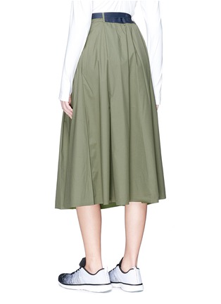 Back View - Click To Enlarge - PHVLO - Quick-release buckle rainproof midi skirt