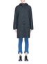 Main View - Click To Enlarge - PHVLO - Detachable hem hooded rainproof coat