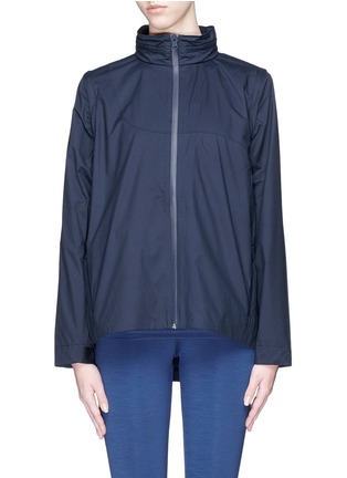 Main View - Click To Enlarge - PHVLO - Convertible puffed sleeve rainproof jacket