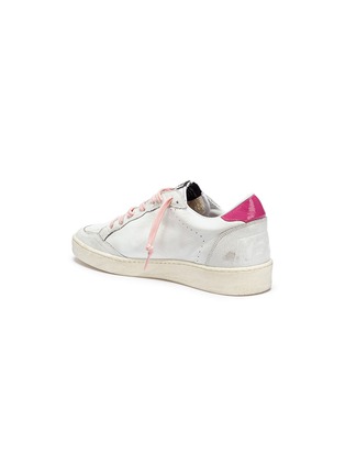 Detail View - Click To Enlarge - GOLDEN GOOSE - 'Ball Star' patch leather sneakers
