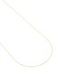 Detail View - Click To Enlarge - LOQUET LONDON - 14k Gold Dotted Chain Necklace