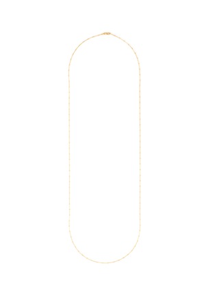 Main View - Click To Enlarge - LOQUET LONDON - 14k Gold Dotted Chain Necklace