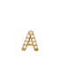 Main View - Click To Enlarge - LOQUET LONDON - Diamond 18K Gold Letter 'A' Charm