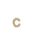 Main View - Click To Enlarge - LOQUET LONDON - Diamond 18k Gold Letter C Charm