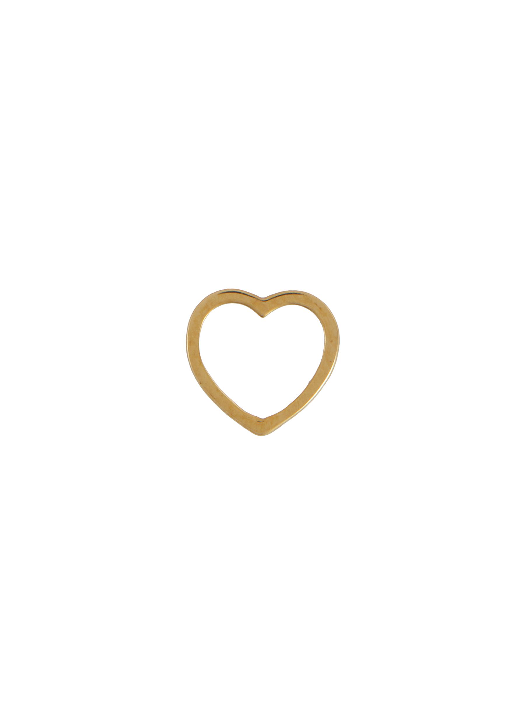 Loquet London 'heart' 18k Gold Charm