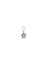 Main View - Click To Enlarge - LOQUET LONDON - Gemstone 18k white gold floral talisman charm — Forget Me Not