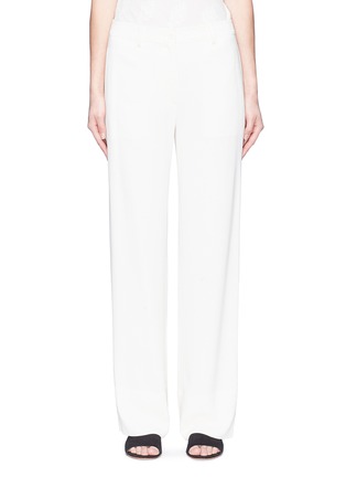 Main View - Click To Enlarge - THEORY - 'Fluid' straight leg crepe pants