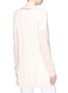 Back View - Click To Enlarge - THEORY - Drape front cashmere open cardigan