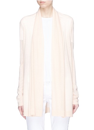 Main View - Click To Enlarge - THEORY - Drape front cashmere open cardigan