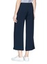 Back View - Click To Enlarge - THEORY - Flared crepe culottes