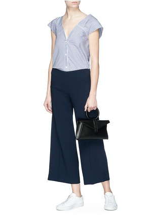 Figure View - Click To Enlarge - THEORY - Flared crepe culottes