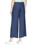 Back View - Click To Enlarge - THEORY - Linen culottes