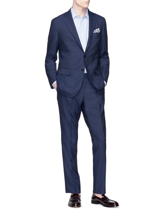 Figure View - Click To Enlarge - RING JACKET - 'No. 184A' wool suit