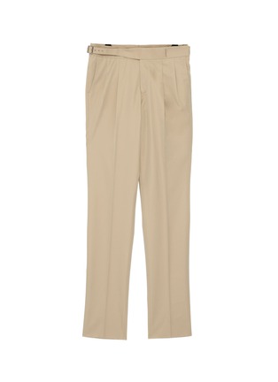 Main View - Click To Enlarge - RING JACKET - Linen twill pants