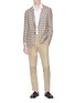Figure View - Click To Enlarge - RING JACKET - Check plaid woven blazer