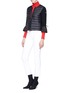 Figure View - Click To Enlarge - MONCLER - 'Maglia' flared cuff down puffer cardigan