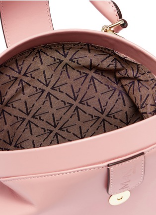  - MANU ATELIER - 'Demi' leather crossbody satchel
