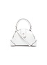 Main View - Click To Enlarge - MANU ATELIER - 'Demi' leather crossbody satchel
