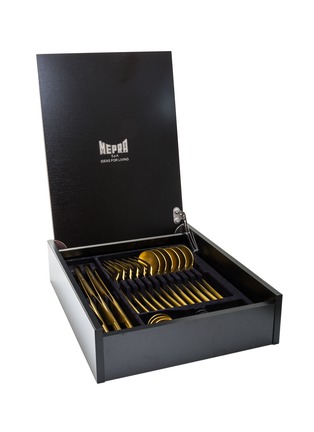  - MEPRA - Movida 24-piece cutlery set – Ice Oro