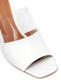 Detail View - Click To Enlarge - NEOUS - 'Benzi' clear PVC leather mules