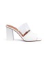 Main View - Click To Enlarge - NEOUS - 'Benzi' clear PVC leather mules