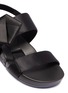 Detail View - Click To Enlarge - FIGS BY FIGUEROA - 'Figulous' bow silk satin slingback sandals