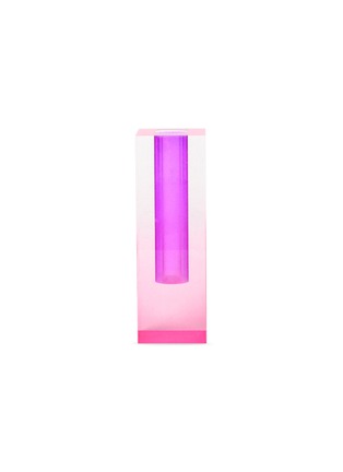 Main View - Click To Enlarge - HATTERN X UMZIKIM - Mellow clear vase – Pink/Purple