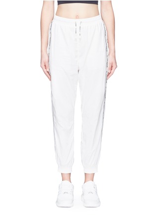 Main View - Click To Enlarge - 10421 - 'Annunziare' logo stripe outseam jogging pants