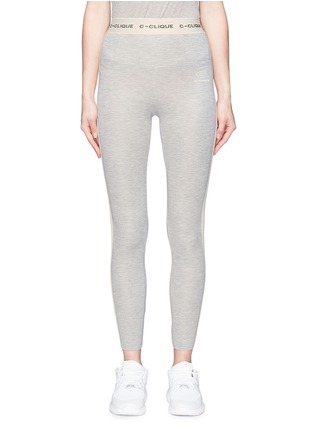 Main View - Click To Enlarge - 10421 - 'Annuvolare' stripe outseam performance leggings