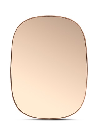 Main View - Click To Enlarge - MUUTO - Framed small mirror – Rose