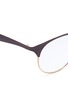 Detail View - Click To Enlarge - RAY-BAN - 'RX6406' metal round optical glasses
