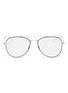 Main View - Click To Enlarge - RAY-BAN - 'RX6413' metal aviator optical glasses