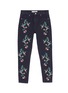 Main View - Click To Enlarge - TOPSHOP - 'Jamie' floral embroidered skinny jeans