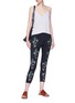 Figure View - Click To Enlarge - TOPSHOP - 'Jamie' floral embroidered skinny jeans