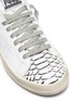 Detail View - Click To Enlarge - P448 - 'John' scale pint leather sneakers