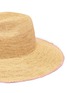 Detail View - Click To Enlarge - G.VITERI - Toquilla straw capeline hat