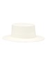 Figure View - Click To Enlarge - G.VITERI - Cactus embroidered toquilla straw boater hat