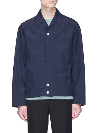 Main View - Click To Enlarge - MACKINTOSH - Wool-cotton shirt jacket