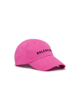 Main View - Click To Enlarge - BALENCIAGA - Logo embroidered baseball cap