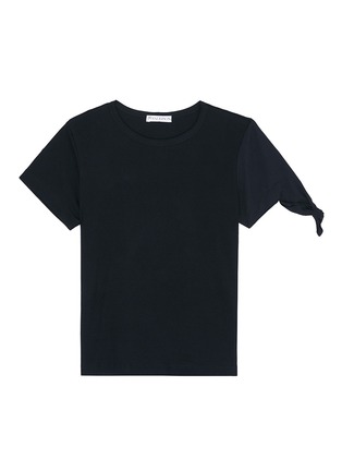 Main View - Click To Enlarge - JW ANDERSON - Asymmetric knot sleeve T-shirt