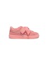 Main View - Click To Enlarge - PUMA - 'Suede Heart' ribbon lace-up toddler sneakers